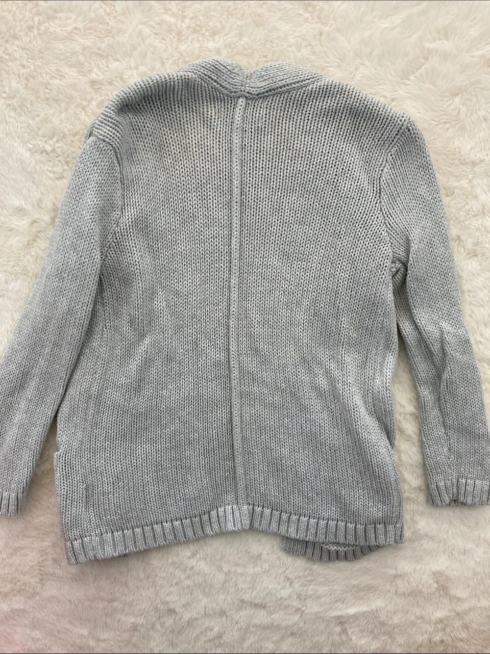 SALE! 50% Off Kids Old Navy Gray Open-Front Knit Cardigan with Pockets Size 5T